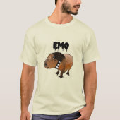 Capivara Emo Camiseta Tシャツ (正面)