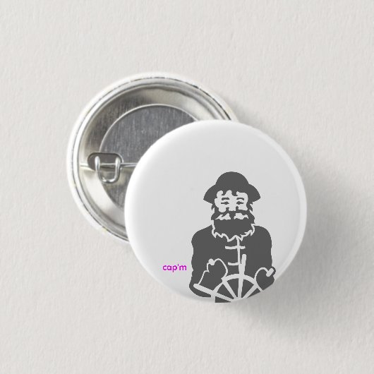 cap'm 缶バッジ (正面&裏面)