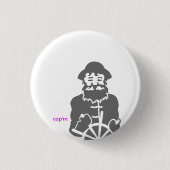 cap'm 缶バッジ (正面)