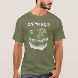 Cap'nエドの「機械式の格納庫のTシャツ Tシャツ