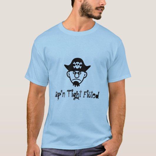 Cap'n堅いFisted海賊 Tシャツ (正面)