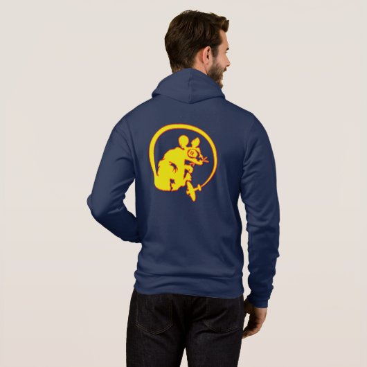 Cap'n Creepy Hoodie パーカ (裏面フル)