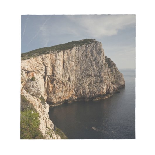Capo Cacia, Alghero, Sardinia，イタリア ノートパッド (正面)