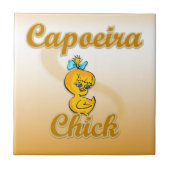 Capoeiraのひよこ タイル (正面)