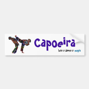 Capoeiraのlutaのdancaのmagia バンパーステッカー