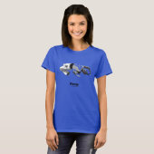 Capoeira移動、ponte Tシャツ (正面フル)