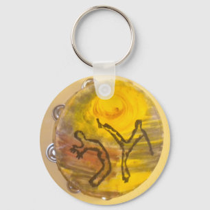 capoeira音楽情熱の斧のkeychain キーホルダー