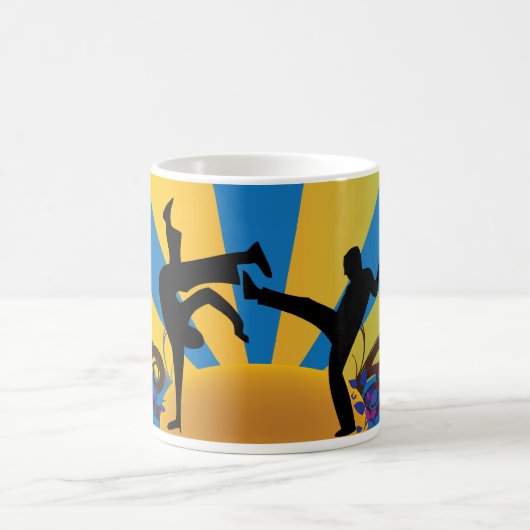Capoeira コーヒーマグカップ (中央)