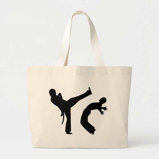 Capoeira ラージトートバッグ (正面)