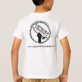 CapoeiraIrmandadeはワイシャツをからかいます Tシャツ (裏面)
