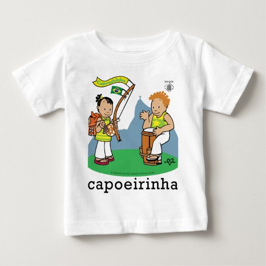 Capoeirinhas! ベビーTシャツ (正面)