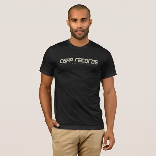 CAPP Records 2026 Tee-Shirt [Gold Edition] Tシャツ (正面フル)