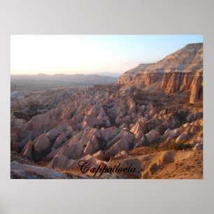 Cappadociaの日没 ポスター
