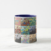 Cappadocia,中央アナトリア,ターキーコラージュ マグカップ (中央)