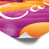 Cappadocia Turkey Hot Air Balloon Travel Poster ポスター (コーナー)