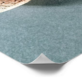 Cappadocian手紙と封筒，トルコから ポスター (角)