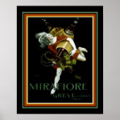 Cappiello Deco Ad for Mirafiore Greve 16 x 20 ポスター (正面)