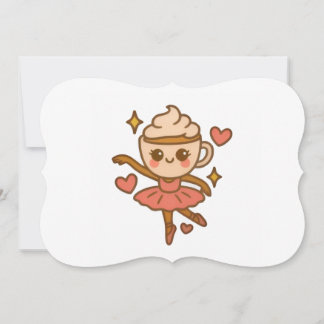 Cappuccina Ballerina Italian Ausweis 招待状