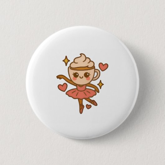 Cappuccina Ballerina Italian Ausweis 缶バッジ (正面)