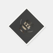 Cappuccino Assassino Funny Italian スタンダードカクテルナプキン (角)