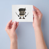 Cappuccino Assassino Funny Italian チラシ (手)