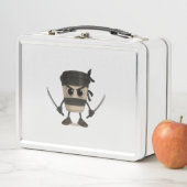 Cappuccino Assassino Funny Italian メタルランチボックス (インサイチュ)