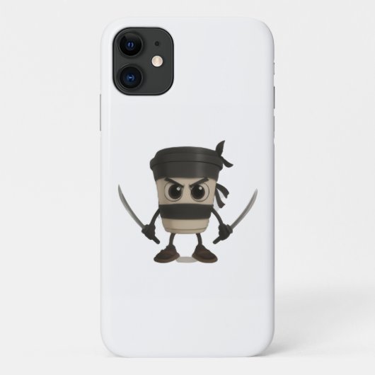 Cappuccino Assassino Funny Italian Case-Mate iPhoneケース (裏面)