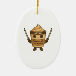 Cappuccino Assassino Italian セラミックオーナメント