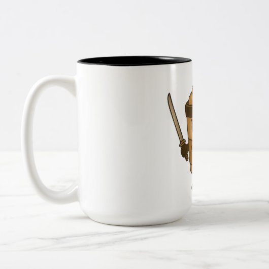 Cappuccino Assassino Italian ツートーンマグカップ (左)