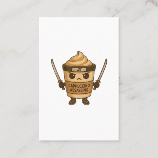 Cappuccino Assassino Italian 名刺 (正面)