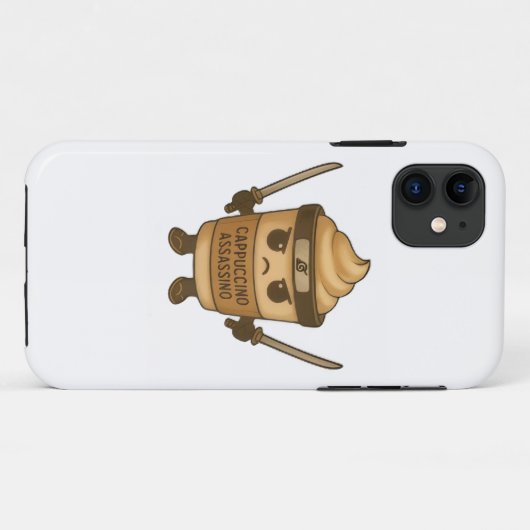 Cappuccino Assassino Italian Case-Mate iPhoneケース (裏面(横))