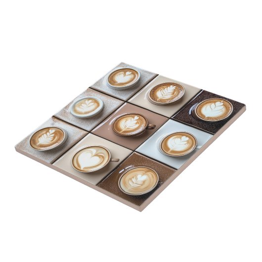 Cappuccino Coffee Cups タイル (側面)