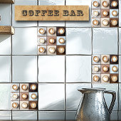 Cappuccino Coffee Cups タイル