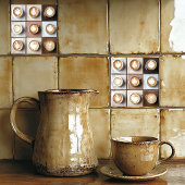 Cappuccino Coffee Cups タイル