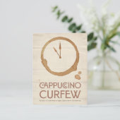 Cappuccino Curfew – 11AM Coffee Postcard シーズンポストカード (スタンド正面)