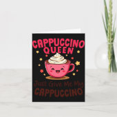 Cappuccino Queen, Just Give Me My Cappuccino Coffe カード (正面)