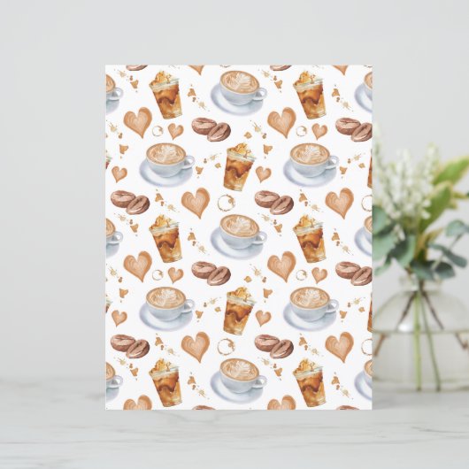 Cappuccino Scrapbook Paper (スタンド正面)