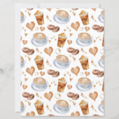 Cappuccino Scrapbook Paper (正面)
