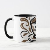 Cappuccino Souriant, マグカップ (左)