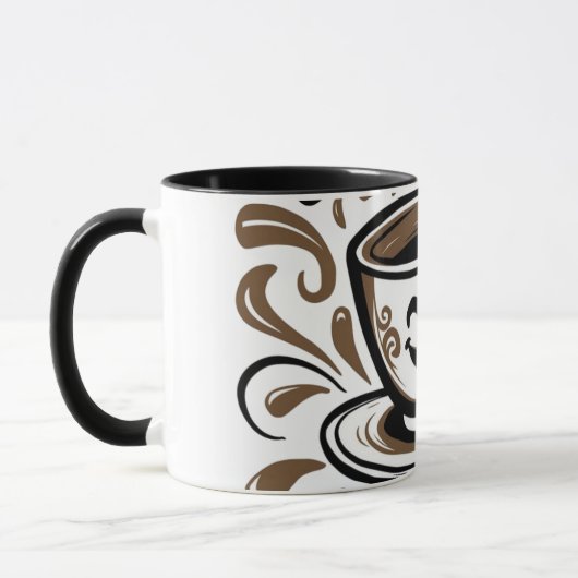Cappuccino Souriant, マグカップ (左)