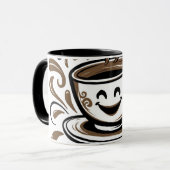 Cappuccino Souriant, マグカップ (正面左)