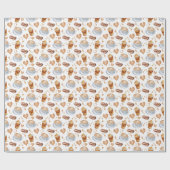 Cappuccino Wrapping Paper ラッピングペーパー (フラット)