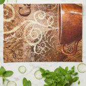 Cappucino キッチンタオル (折り畳み)