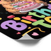 Cappy Birthday To Me Cute Capy Capybara Birthday G ポスター (角)