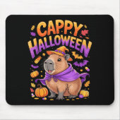Cappy Halloween Capybara Witch  マウスパッド (正面)