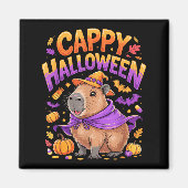 Cappy Halloween Capybara Witch  マグネット (正面)
