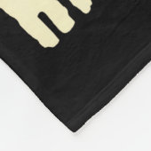 Cappy Halloween Funny Capybara Ghost Witch Pumpkin フリースブランケット (角)