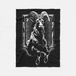 Capra Diaboli フリースブランケット