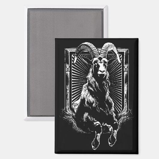 Capra Diaboli マグネット (正面/裏面)