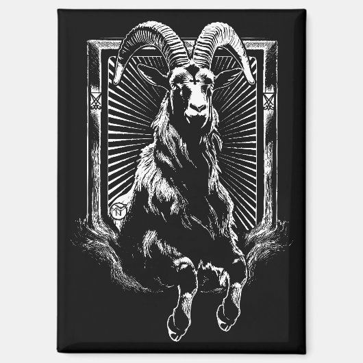 Capra Diaboli マグネット (正面)